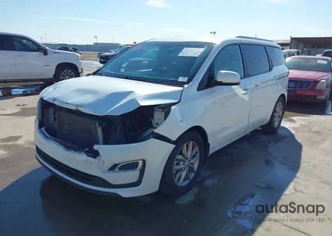 2019 Kia Sedona Ex z USA, uszkodzony, nr VIN KNDMB5C1XK6553090